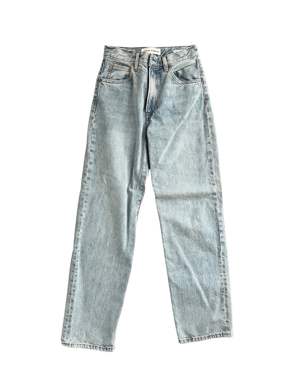 Denim Forum The '08 Marlo Hi-Rise Baggy Jeans in size 24